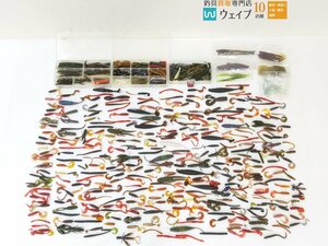 一誠 沈み蟲 ・ハネエビ 他 ゲーリーなど バス ワーム ジャンク品 大量セット