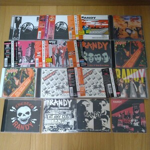 RANDY BURNING HEART RECORDS 高速メロディック SKATE ADHESIVE NOFX FAT WRECK BELLS ON VENEREA SATANIC SURFERS STRUNG OUT MILLENCOLIN