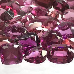 (天然ガーネットおまとめ50ct)j ルース 裸石 宝石 ジュエリー garnet ガーネット jewelry 柘榴石 i③