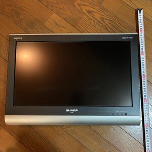 ★ジャンク品　電源付かず　部品取り用　SHARP LC-20E5 シャープ 液晶テレビ 液晶　No. 7667092 2009年製★