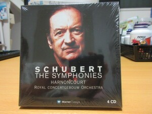 天15★4CD-BOX★新品未開封（Deadstock/Just New）★WARNER｜SCHUBERT：THE SYMPHONIES｜アーノンクール,Nikolaus Harnoncourt