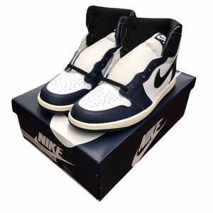 【未使用】Nike Air Jordan 1 Retro High OG ナイキ エアジョーダン1 レトロ ハイ OG US11 29cm Midnight Navy DZ5485-401 12965