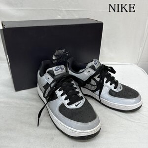 ナイキ AIR FORCE 1 黒蛇 スネーク エアフォース1 DJ6033-001 AF1 silver snake スニーカー 24.5cm 黒 / ブラック X 銀 / シルバー