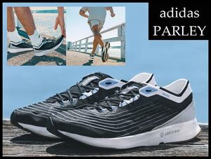 送無 新品 adidas アディダス アディゼロ PARLEY パーレイ M 22AW HQ6594 高機能 ランニング スポーツ シューズ スニーカー 黒 25.5cm ④