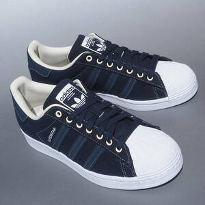 デッド!! US 8 /26cm 新品!! 20年製 adidas SUPERSTAR スーパースター カレッジネイビー×カレッジネイビー×オフホワイト FW2652