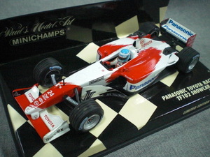 PMA ミニチャンプス 1/43 2002年 パナソニック トヨタ レーシング TF102 ショーカー M・サロ ＃24