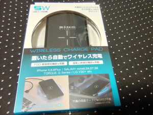 セイワ　SEIWA ワイヤレスチャージパッド 5W USBケーブル付属　新品未使用品　置くだけ充電 充電器