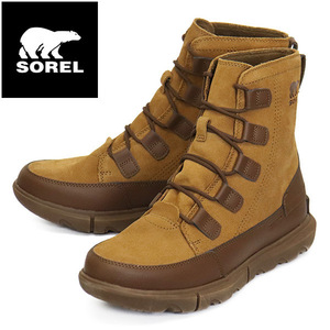 SOREL (ソレル) NM4988 エクスプローラー ネクスト ブーツ ウォータープルーフ メンズ ブーツ 242 VELVET TAN TOBACCO SRL119 US8.5-約26.5