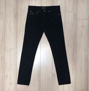 良品 April77 JOEY DOOM BLACK 29 エイプリル７７ スキニーパンツ スキニーデニム ブラック 黒 エイプリルセブンティセブン W29 L31