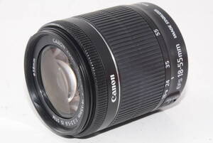 【外観並級】Canon EF-S18-55mm F3.5-5.6 IS STM APS-C対応　#u4080