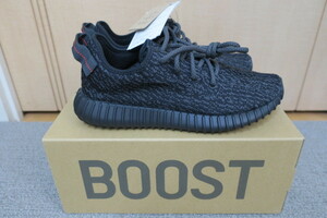 国内正規品！adidas YEEZY BOOST 350 Pirate Black 26.5cm US8.5 新品 黒 アディダス イージー ブースト BB5350 2023 OG V2 slide 500 700