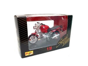 ☆新品☆未開封☆ Maisto　1:18　Special Edition　BMW R1100R　ワインレッド　オートバイ　模型　コレクション　ミニカー