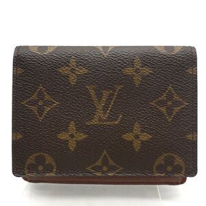 1円 良品 LOUIS VUITTON ルイヴィトン モノグラム カードケース ブランド ユニセックス k4568