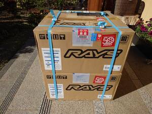 新品 未使用 RAYS ボルクレーシング VOLK RACING ZE40 COMPETITION 競技専用限定サイズ 17インチ ８J +35 4H 100 2本セット 希少