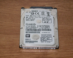 ★ 500GB ★ HGST 【 HTS545050A7E630 】薄型7mm 良品 ★JZR