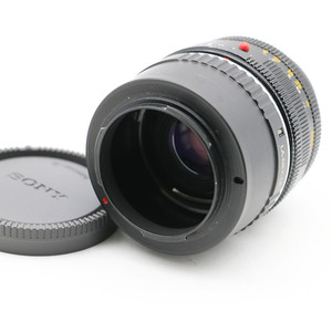 Leica ライカ ズミクロン Summicron - R 1:2/50mm レンズ Sony Aマウントのアダプター付き ドイツ製 中古並品