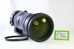 【動作保証・点検済】極上品■SIGMA 150-600mm F5-6.3 DG SPORTS ニコン■KENKO 105mm フィルター付き■EEE2120