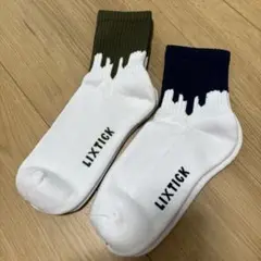 新品未使用 LIXTICK DRIP SOCKS 2足組