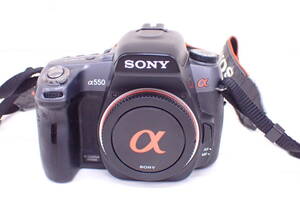 SONY ソニー デジタルSLRカメラ α550 DSLR-A550 一眼レフカメラ M06122T
