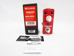 MOOER ムーアー Cruncher ディストーション 箱説つき 動作確認済み ギター用エフェクター 中古品 ★090131