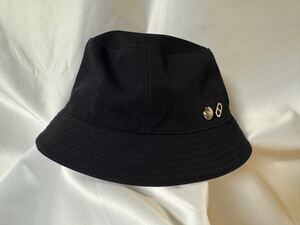 美品 HERMES Calvi Seashell bucket hat エルメス ハット カルヴィ シーシェル 帽子 57