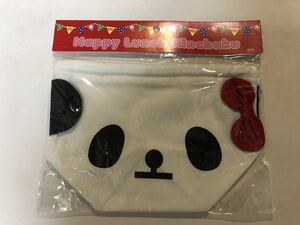 ☆★☆パンダ★Happy Lunch Kinchaku★新品未使用未開封品★弁当袋★巾着袋☆★☆