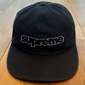 【希少】Supreme 18AW Connect 6-Panel Black シュプリーム コネクト キャップ 6パネル ブラック 黒