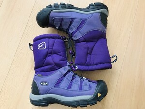 【良品】KEEN＊スノーブーツ＊紫＊26.5