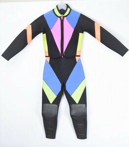 ノーブランド 3.5/5mm 女性用 ダイビングウェットスーツ 2ピース（154cm/42kg）［Wsuit-210712C］