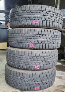 GOOD YEAR ICENAV6 205/55R16 スタッドレスタイヤ4本組セット　2018年製造　グッドイヤー　16インチ　中古品