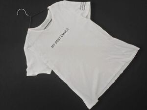 ネコポスOK ZARA ザラ Tシャツ sizeS/白 ■◆ ☆ eec0 レディース