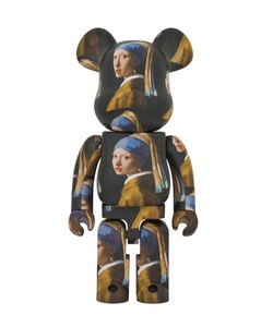 国内正規品　BE@RBRICK　Johannes Vermeer 「Girl with a Pearl Earring」1000％ ベアブリック ヨハネス・フェルメール 真珠の耳飾りの少女