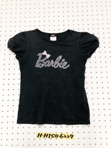 かわいい！Barbie バービー ライトストーン パフスリーブ Tシャツ