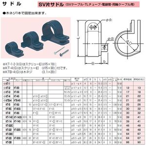 SV片サドル 適合径28.5～32mm 黒 50個 KT-38-50