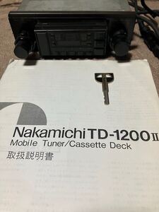 ナカミチ TD-1200Ⅱ 正常動作品