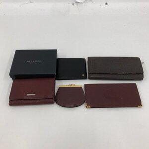 Cartier/BURBERRY 財布5点おまとめ【DAAH7024】