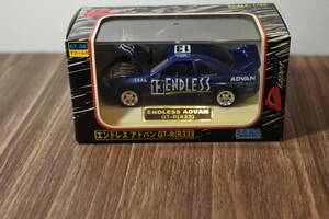 1/43 セガ.ヨネザワ　エンドレス．アドバンGT-R（R33）＃13　紺　未使用品