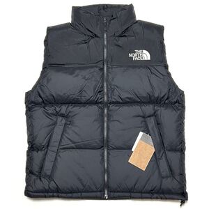 XL 新品 ノースフェイス ヌプシ ベスト 黒 ダウンベスト Nuptse Vest ヌプシベスト ブラック ダウン NORTH FACE アコンカグア メンズ 防寒