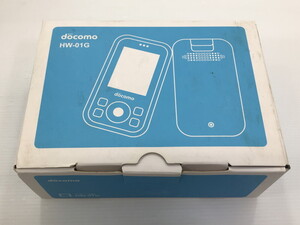 TAG【現状渡し品】☆docomo Huawei docomo HW-01G ブルー キッズケータイ☆〈110-241220-SS-14-TAG〉