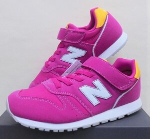 ★新品★NB ニューバランス　キッズランニング　YV373ピンク（WP2)24.0