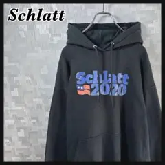 schlatt パーカー フーディー メンズ USサイズ XL 黒 US 古着