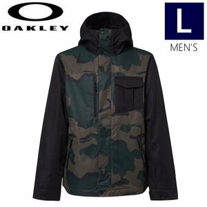 ● OAKLEY CORE DIVISIONAL RC INSULATED JKT B1B CAMO HUNTER Lサイズ メンズ スノーボード スキー ジャケット 23-24 日本正規品