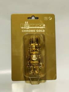 R@BRICK 100% GOLD メッキ ラブリック メディコムトイ フィギュア BE@RBRICK 未開封