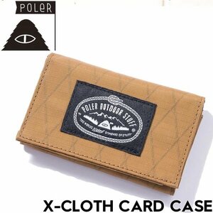 【送料無料】カードケース 名刺入れ POLeR ポーラー X-CLOTH CARD CASE 243MCV0136 COY 日本代理店正規品