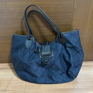 ロンシャン　トートバッグ LONGCHAMP ブラック　美品