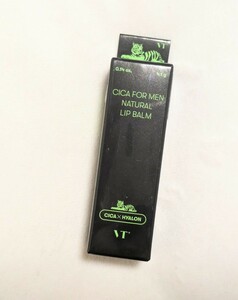 VT　1760円　シカフォーメン ナチュラルリップバームVT CICA FOR MEN NATURAL LIP BALM メンズ リップクリーム　VT　cosmetics　リップケア