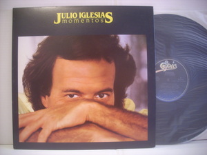 ●LP　フリオ・イグレシアス / 愛の瞬間 黒い瞳のナタリー JULIO IGLESIAS MOMENTOS 1982年 ◇r210917