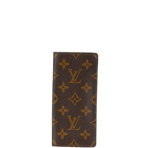 ルイ ヴィトン モノグラム エテュイ リュネット サーンプル メガネケース M62962 ブラウン PVC レザー LOUIS VUITTON 【中古】