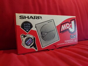 【SHARP】MD-ST521 PORTABLE MD PLAYER シャープ ポータブル MDプレーヤー　