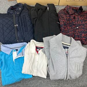 [281]●1円スタート●TOMMY HILFIGER トミーフィルガー まとめ売り 古着卸 卸売 アウター ポロシャツ パーカー